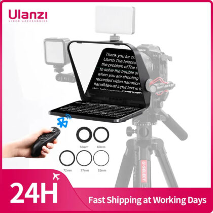 Ulanzi RT02 Universal Teleprompter Prompter DSLR Camera Smartphone